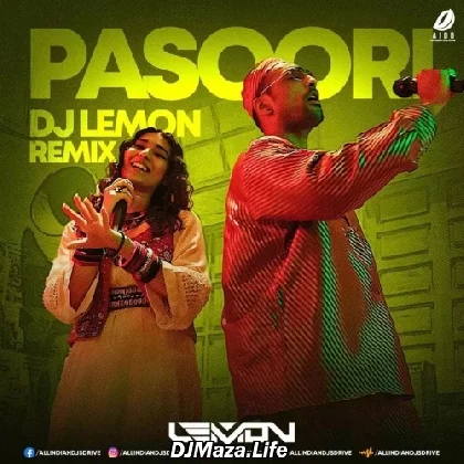 Pasoori (Remix) - DJ Lemon